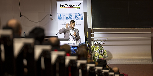 Nobelpreisträger Prof. Ferenc Krausz , Noble Lecture an der TU Graz