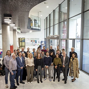 Gruppenfoto des Nachhaltigkeitsbeirates der TU Graz