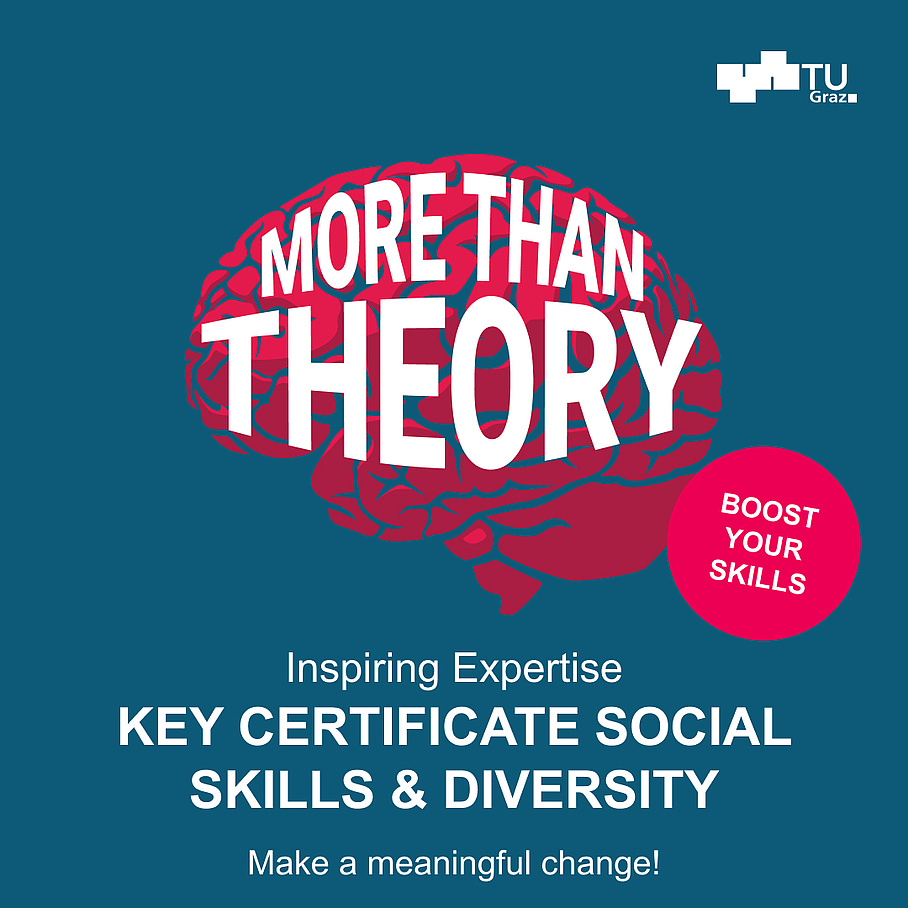 More than theory. Boost your Skills. Inspiring Expertise. Key Certificate Social Skills and Diversity. Make a meaningful change!