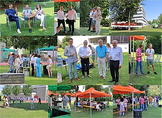 In July our new head Robert Krewinkel invited for the first time members, former members, friends and partners to our traditional summer BBQ.