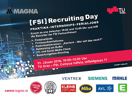 Flyer FSI Recruiting Day 2018 / Programm