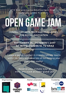 Open Game Jam Flyer