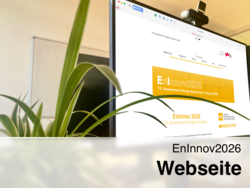 Monitor mit offener EnInnov2024 Webseite.