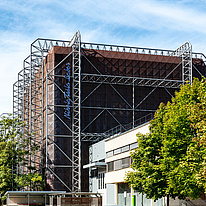 External view of Nikola Tesla Laboratory at Campus Inffeldgasse, TU Graz