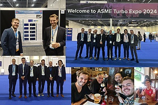 10 members of the institute attended the ASME Turbo Expo Conference 2024 in London. They reported about their research work in 7 papers and one poster.