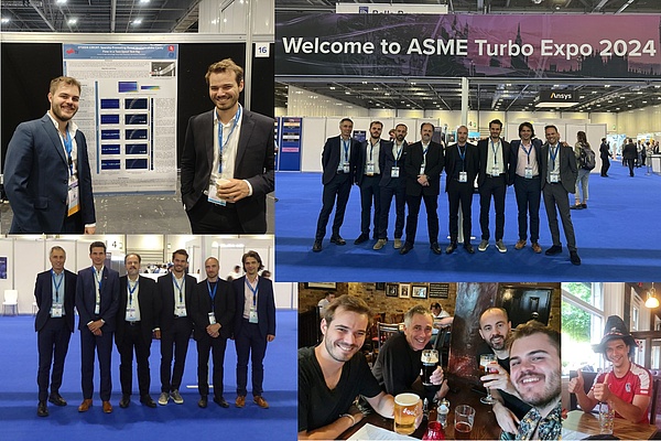 10 members of the institute attended the ASME Turbo Expo Conference 2024 in London.  They acted as Vanguard Chairs, Session Chairs and presenters of 7 research papers and one poster.