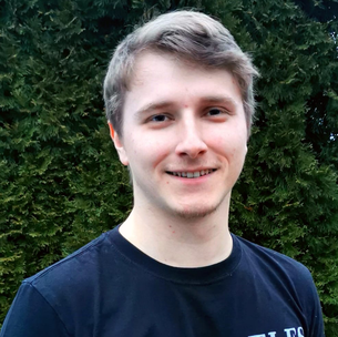 Tobias Wilczacki, student in the Bachelor's Degree Programme in Electrical Engineering-Sound Engineering at the Graz University of Technology. 